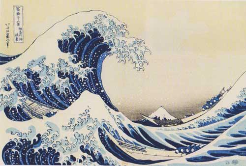 La grande onda. Katsushika Hokusai. 1830 – 1832