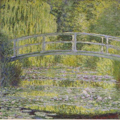 Stagno con Ninfee, armonia in verde Claude Monet 1899